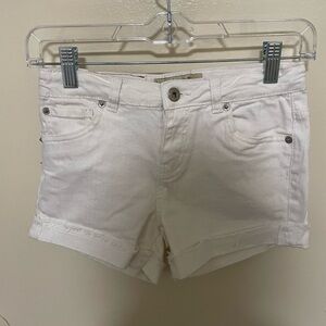 ✨Girls Lucky Brand White Denim Riley Shorts Size 12